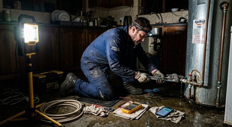 how to price emergency plumbing calls at an after-hours leak repair