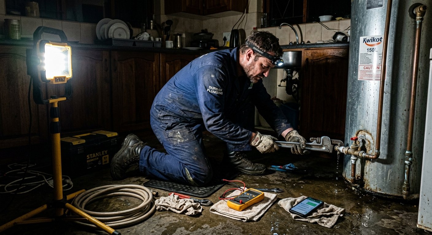 how to price emergency plumbing calls at an after-hours leak repair